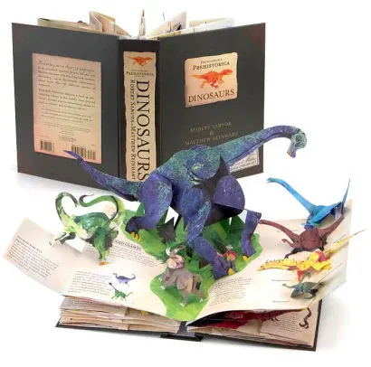 DinoPop™ 3D hüpik-dinosauruste entsüklopeedia