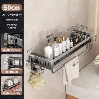LotionShelf™ iminapaga duši losjooniriiul