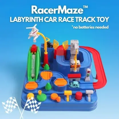 RacerMaze™ autode labürintvõidusõiduraja mänguasi