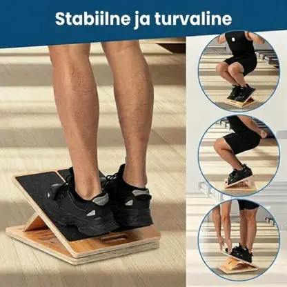 AnkleForge™ reguleeritava kaldenurgaga treeninglaud