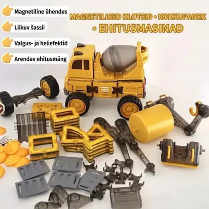 MagnaFleet™ 8 ühes magnetklotside ehituskomplekt