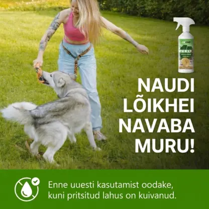 WeedX™ – 100% looduslik umbrohu kasvu inhibiitor