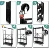 StackMax™ kokkupandav metallriiul – 4 tasandit