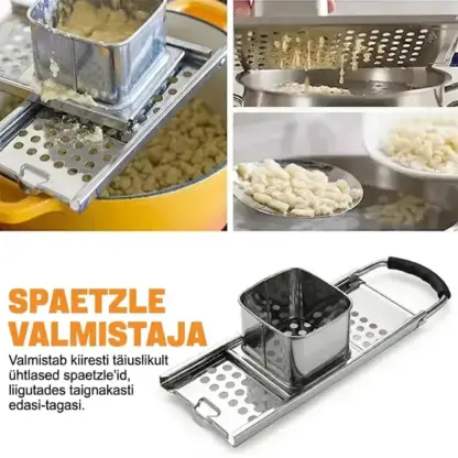 SpaetzlePro™ roostevabast terasest špeclepress