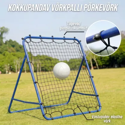 SpikeBack™ kokkupandav tagasilöögivõrk