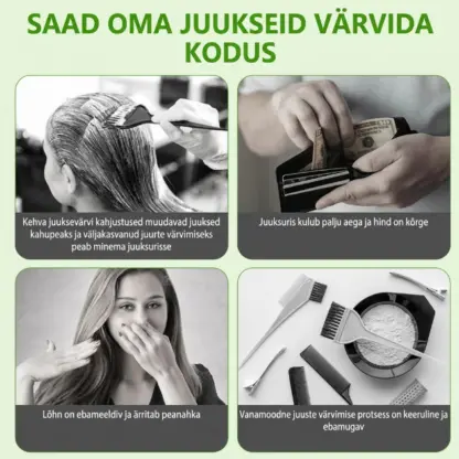 BlackRevive™ must juuksevärvi šampoon
