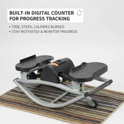 StepRocks™ kiikuv stepper elastsete lintidega