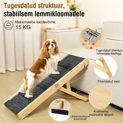 PawClimb™ kokkupandav reguleeritav koerte kaldtee