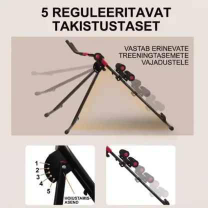 AbFlex™ kõhulihaste treeningmasin
