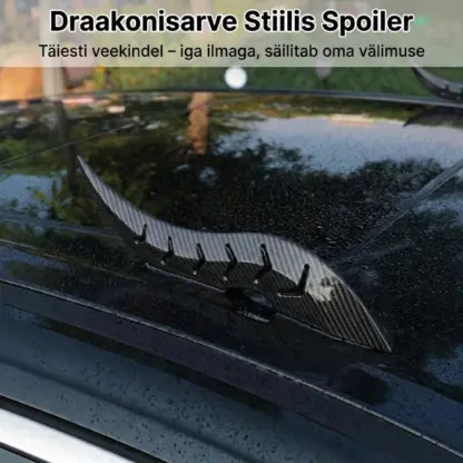 DragonFang™ auto katuse draakoni sarved (2 tk)