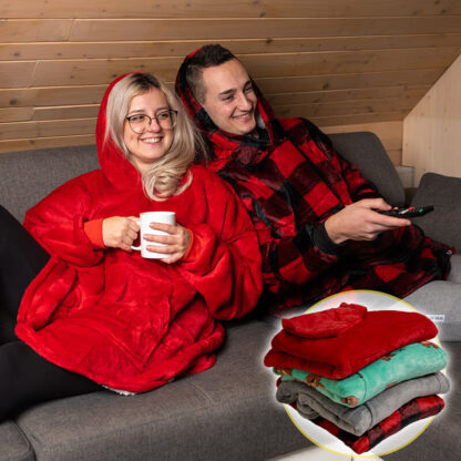 Varrukatega fliistekk SnugHug