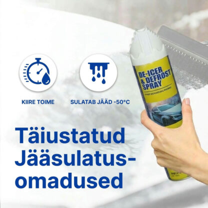 IceDeFro™ jääsulatus- ja jäätumist ennetav sprei (450 ml)