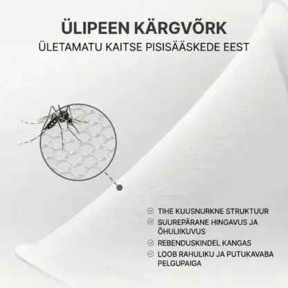 ItchyBarrier™ kokkupandav beebi sääsevõrk