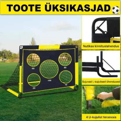 SoccerShot™ laste jalgpallivärav sihtmärgiga