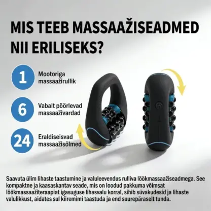 RolloMax™ elektriline kehamassaažirull