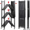 StackMax™ kokkupandav metallriiul – 4 tasandit-middle