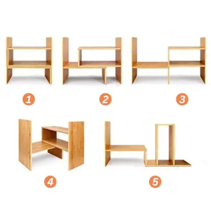 ModulRack™ puidust modulaarne tööpinnakorraldaja-middle