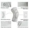 Athlexa™ reguleerimisnupuga kompressioonpõlvetoed – 2 pakki-middle