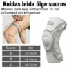 Athlexa™ reguleerimisnupuga kompressioonpõlvetoed – 2 pakki-middle