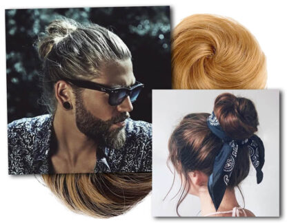 Chignon di capelli artificiali HairNew