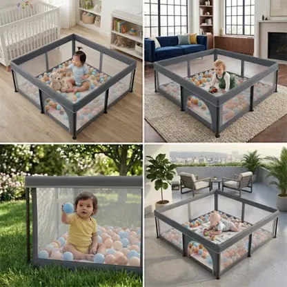 NestPlay™ box per bambini pieghevole (127 x 127 cm)