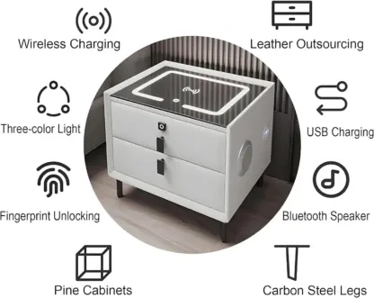 BedhubPro™ tavolino da notte intelligente