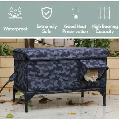 SafePaws™ rifugio esterno impermeabile per gatti