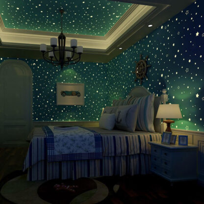 Cielo stellato fluorescente