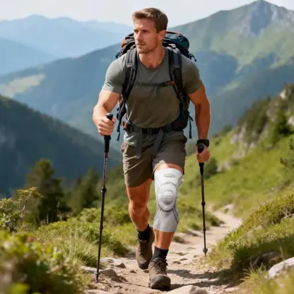 Athlexa™ ginocchiere a compressione con manopola regolabile – confezione da 2