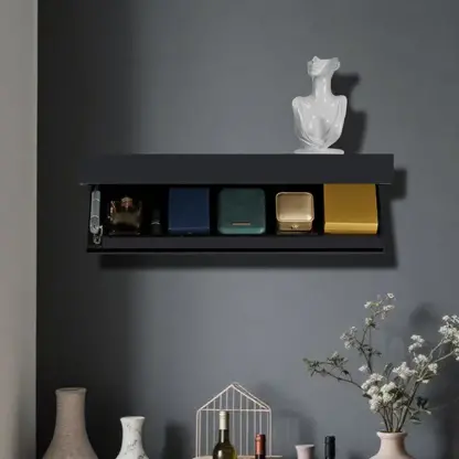 FloatShelf™ mensola a muro con scomparto segreto (53 x 17,5 x 5 cm)