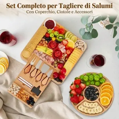 Plattera™ set tagliere salumi e formaggi