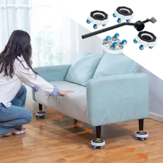 FurnyFlex™ set di rotelle per trasporto mobili