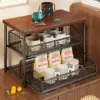 ShelfGlide™ porta cestelli estraibile a 2 livelli