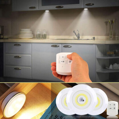 LED LIGHT CONTROLLER Wireless Remote for LED Light Under Cabinet Storefront 