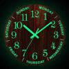 Orologio da parete Luminiscencia