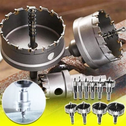 Set di frese a tazza in carburo Drillex