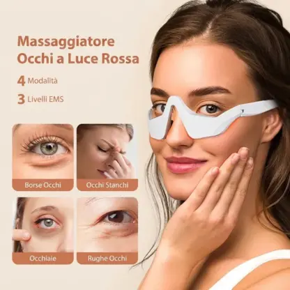Occhiali EyeGlow™ per la cura degli occhi a terapia della luce