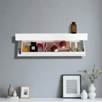 FloatShelf™ mensola a muro con scomparto segreto (53 x 17,5 x 5 cm)