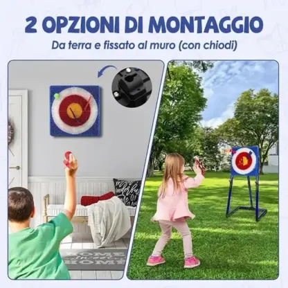 AimStrike™ gioco di lancio di ascia e shuriken per bambini
