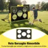 Tiro a rete SoccerShot™ per bambini con bersaglio