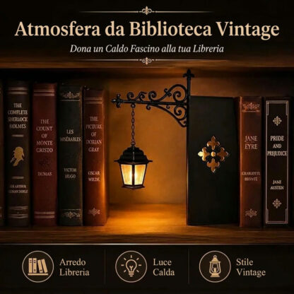 ShelfWisp™ lanterna fantasma da libreria – 2 pz