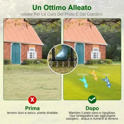 TerraSpike™ arieggiatore per prato e giardino