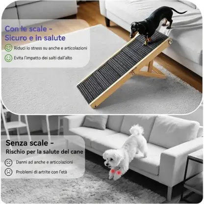 PawClimb™ rampa per cani pieghevole e regolabile