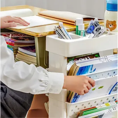 BookCart™ libreria mobile a 5 ripiani