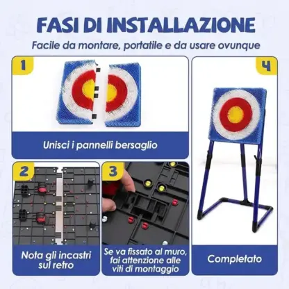 AimStrike™ gioco di lancio di ascia e shuriken per bambini