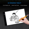 Tablet a LED per disegnare