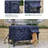 SafePaws™ rifugio esterno impermeabile per gatti