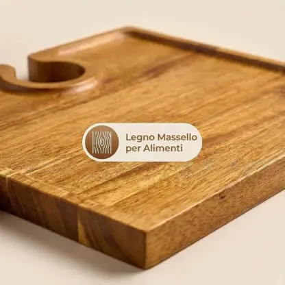 PuzzleTray™ set di vassoi da portata in legno