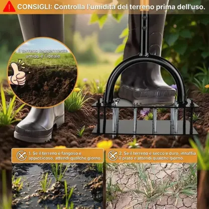 TerraSpike™ arieggiatore per prato e giardino