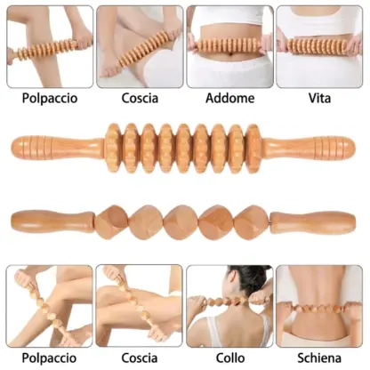CelluShape™ set di strumenti per massaggio linfatico (4 pezzi)